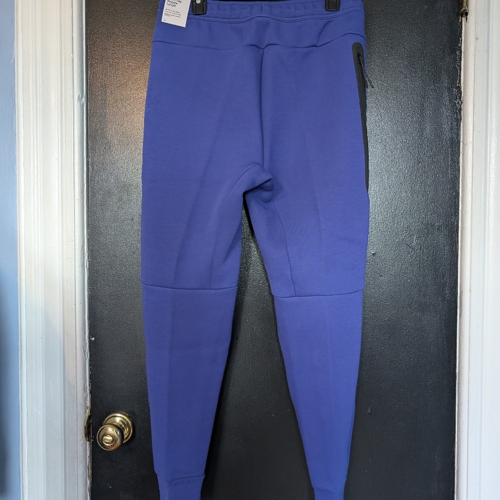 Nike Tech Joggers Sweatpants Men's BNWT Blue Jogger Pants - Picture 10 of 16